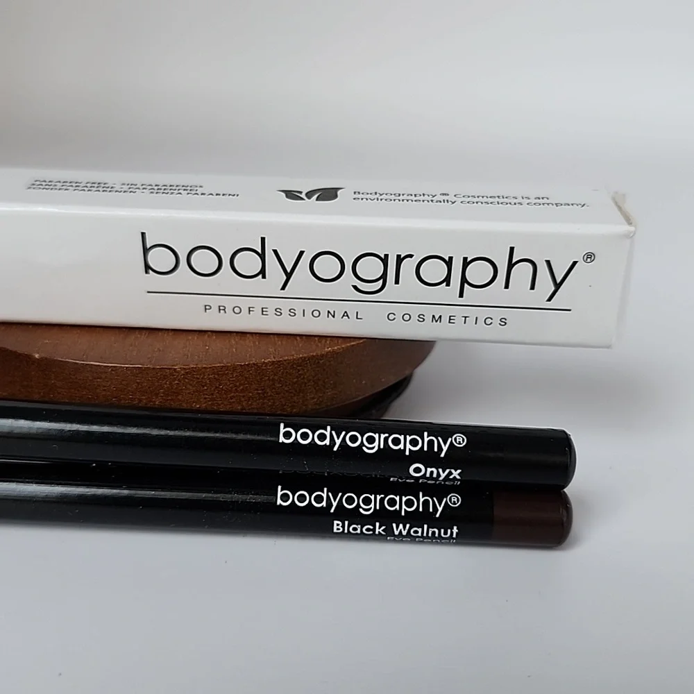 Bodyography Dual Eye Pencils - Onyx & Black Walnut